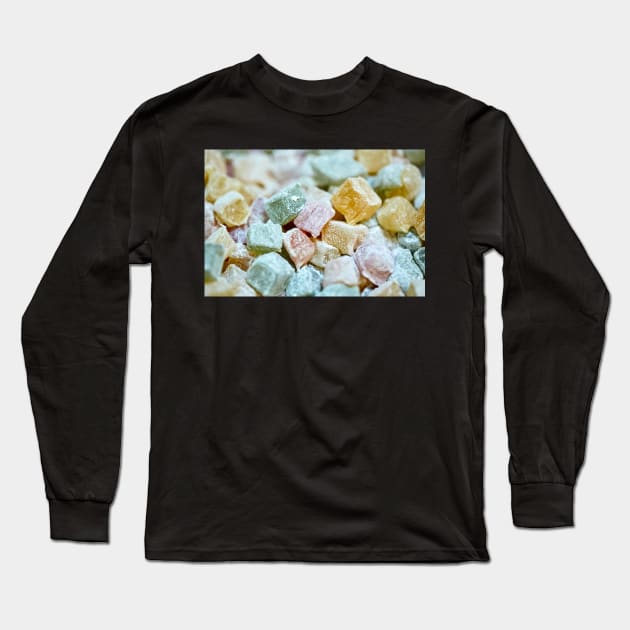 Turkish delight closeup Long Sleeve T-Shirt by naturalis